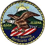 33 Division, T-branch NSG Dept., Adak, Alaska -- Courtesy of Len Sobolewski