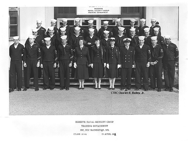 Bainbridge, Md. CT School Class E-7-61  28 April 1961