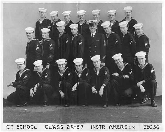 Imperial Beach CT School Advanced Class 2A-57(R)  -  December 1956