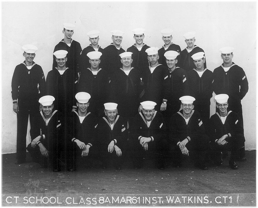 Imperial Beach (IB) Advanced Class 8A-61(R) March 1961 - Instructor CT1 Watkins