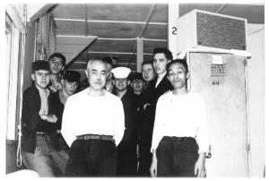 Kami Seya Section 2 with houseboys 1963