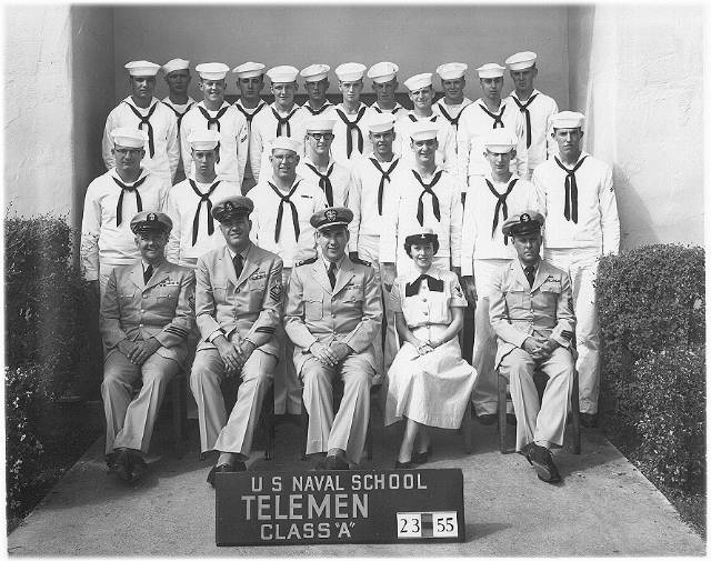 San Diego Teleman 'A' / CT(O) School Class 23-55 ..  1955