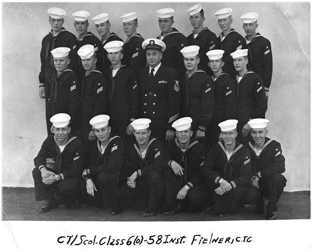 Imperial Beach (IB) Class 6-58(O) Dec 1957 - Instructor CTC Fielner