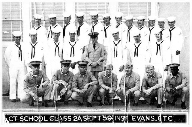 Imperial Beach (IB) Basic Class 2A-60(R) Sep 1959 - Instructor CTC Evans