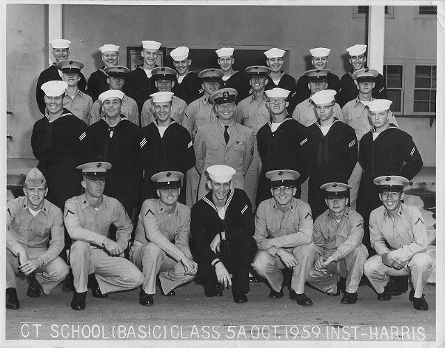 Imperial Beach (IB) Basic Class 5A-60(R) Oct 1959 - Instructor CTC Harris
