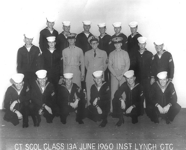 Imperial Beach (IB) Adv. Class 13A-60(R) June 1960 - Instructor CTC Lynch