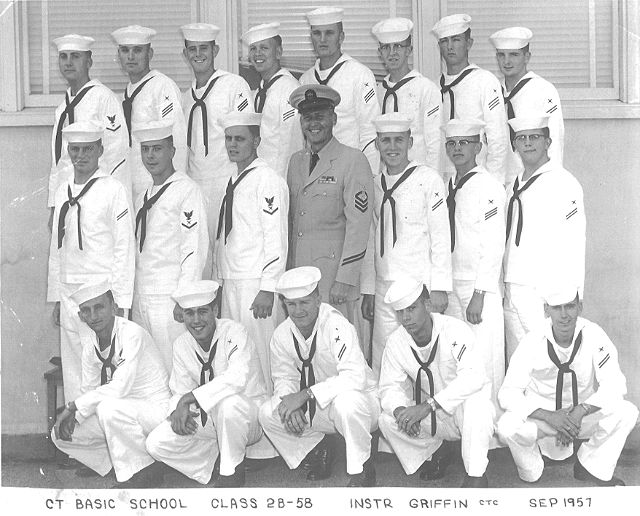 Imperial Beach (IB) Basic Class 2B-58(R) Sept 1957 - Instructor CTC Griffin