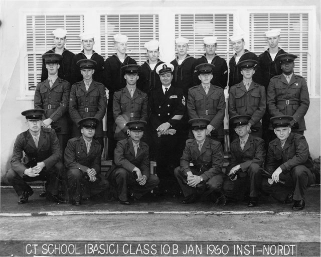 Imperial Beach (IB) Basic Class 10B-60(R) January 1960 - Instructor CTC Nordt