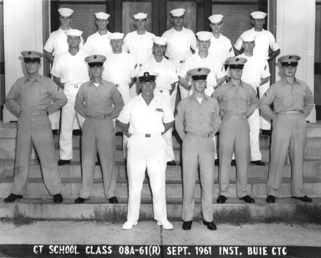 Corry Field CT School CTR Advanced Class 08A-61(R) Sep 1961 - Instructor: CTC Buie