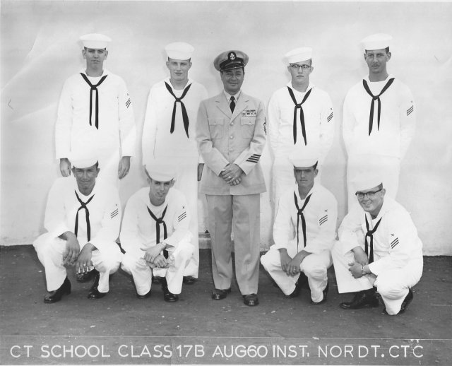 Imperial Beach (IB) Advanced Class 17B-60(R) August 1960 - Instructor CTC Nordt