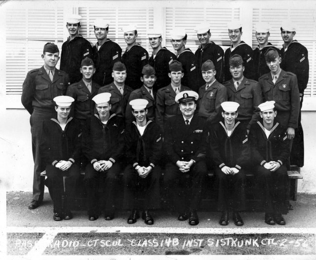 Imperial Beach (IB) Basic Class 14B-56(R) Feb 1956 - Instructor: CTC Sistrunk
