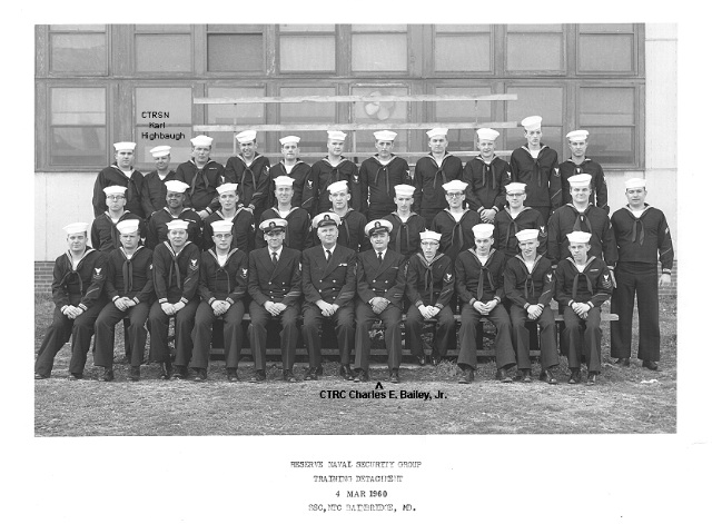 Bainbridge, Maryland CT School Class - 04 March 1960