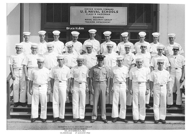 Bainbridge, MD CT School Class R-2-64 August 1964