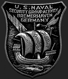 Coat of Arms, USNSGA,  Bremerhaven, Germany