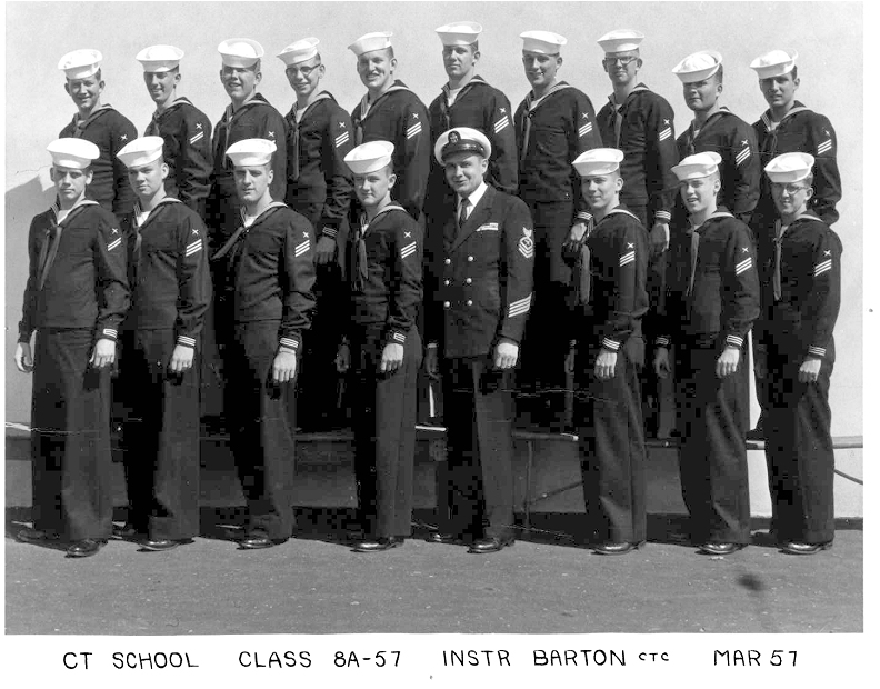 Imperial Beach CT Advanced School Class 8A-57(R) - March 1957