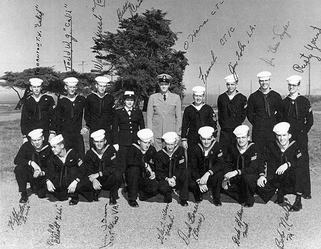 Imperial Beach (IB) Adv. Class xx-53(O)  Feb 1953 - Instructor CTC O'Hara