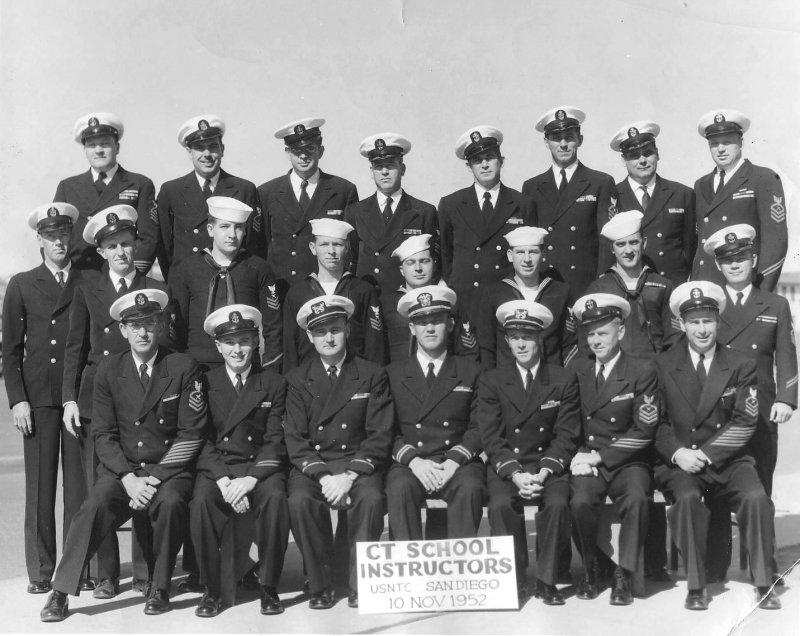 NTC San Diego CT School Instructors - 10 Nov 1952