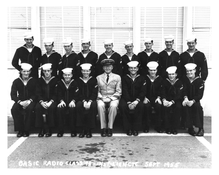 Imperial Beach CT School Basic Class 4A-56(R)  -  Sept 1955