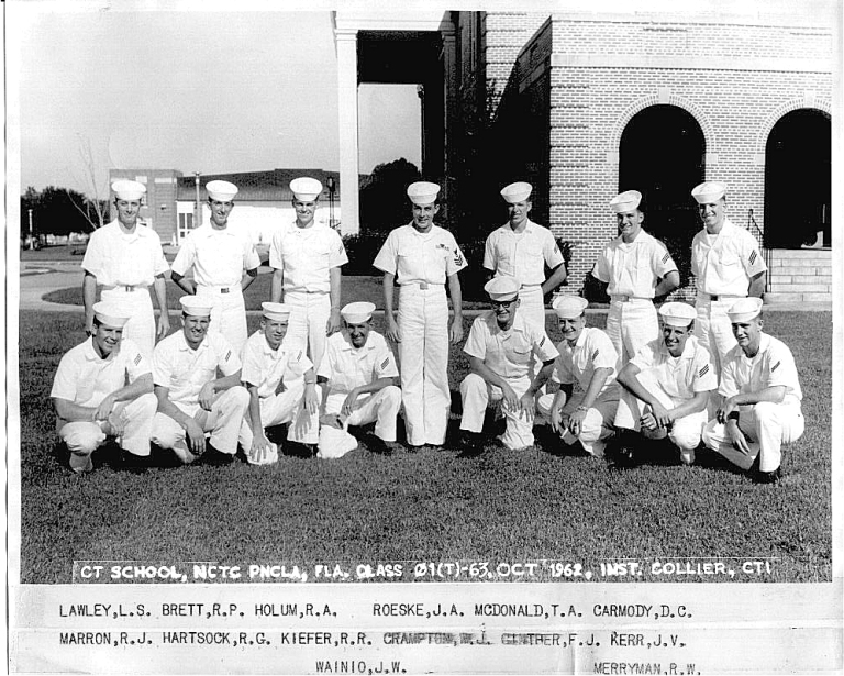 Corry CT School Class 01-63(T) - October 1962