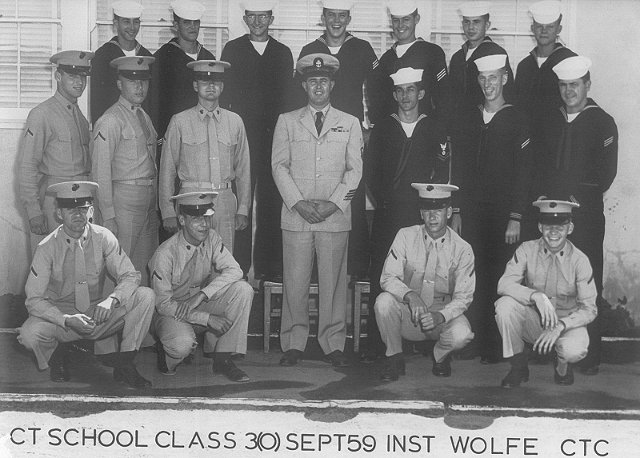 Imperial Beach (IB) Class 3(O) Sept 1959 - Instructor CTC Wolfe