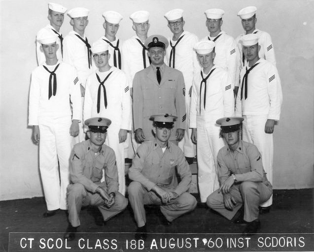 Imperial Beach (IB) Adv. Class 18B-60(R) August 1960 - Instructor CTC Scdoris