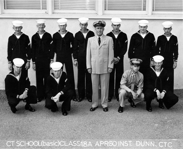 Imperial Beach (IB) Basic Class 18A-60(R) April 1960 - Instructor CTC Dunn