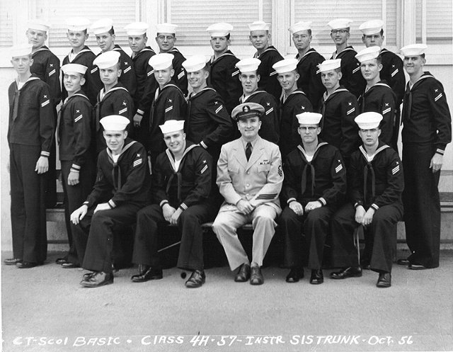 Imperial Beach (IB) Basic Class 4A-57(R) Oct 1956 - Instructor CTC Sistrunk