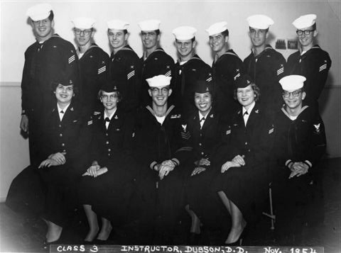 Imperial Beach (IB) Class 3-54(O) Nov 1954 - Instructor CT1 D.D. Dubson