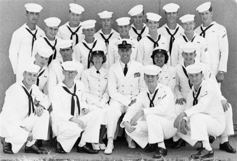 Imperial Beach (IB) Basic Class 14-54(R) Aug 1954 - Instructor CTC Cash