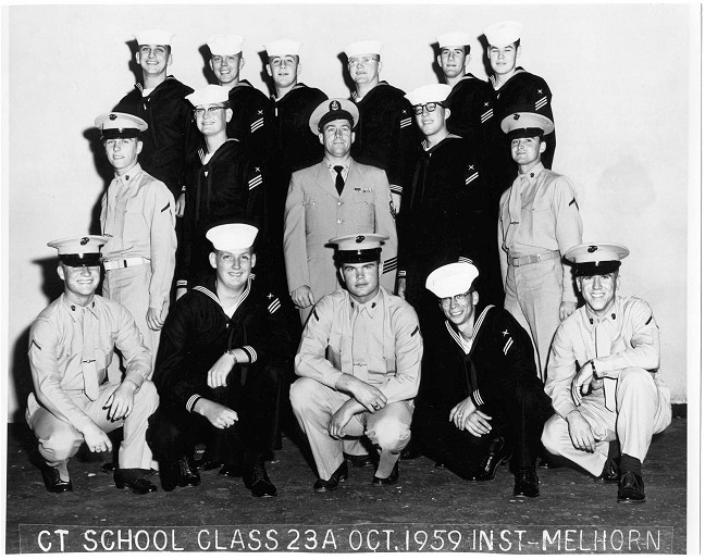 Imperial Beach CT School Class 23A-59(R)  -  October 1959