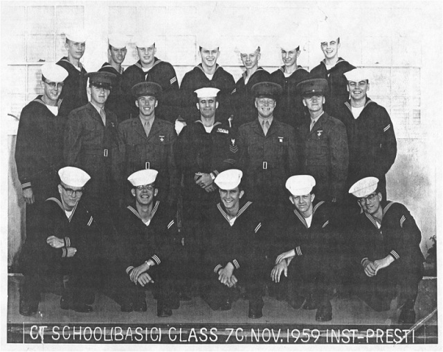 Imperial Beach CT School Basic Class 7C-59(R)  -  November 1959