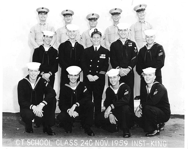 Imperial Beach (IB) Adv. Class 24C-59(R)  Nov 1959 - Instructor CTC King