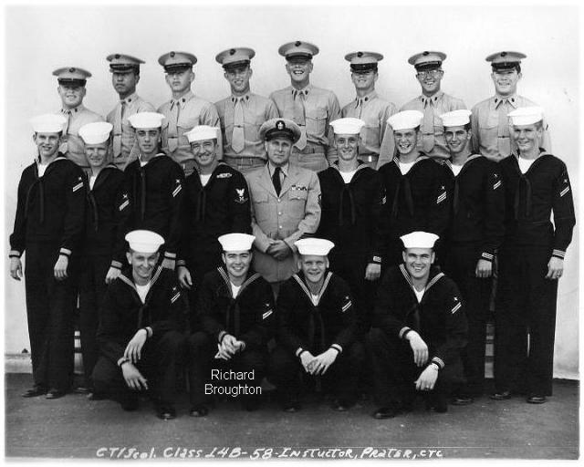 Imperial Beach CT School Advanced Class 14B-58(R) - June 1958