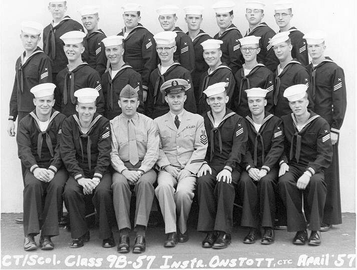 Imperial Beach CT School Class Advanced 9B-57(R) - April 1957