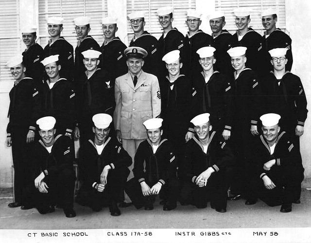 Imperial Beach CT School Basic Class 17A-58(R)  -  May 1958