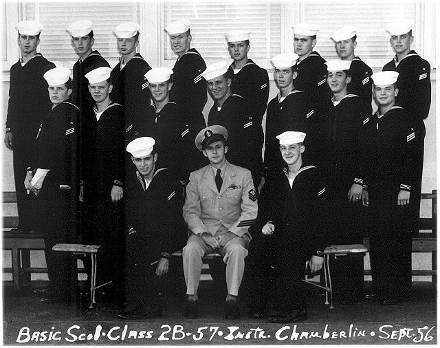 Imperial Beach CT School Basic Class 2B-57(R) - September 1956