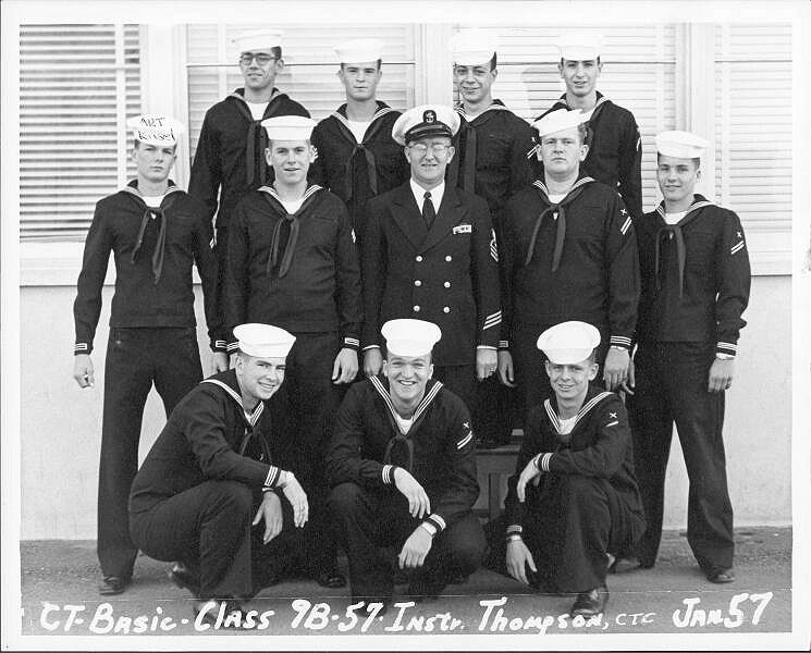 Imperial Beach CT School Class Basic 9B-57(R) - January 1957