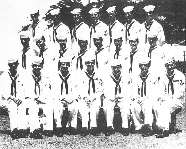 Imperial Beach CT School Basic Class 11-54(R)  -  July 1954