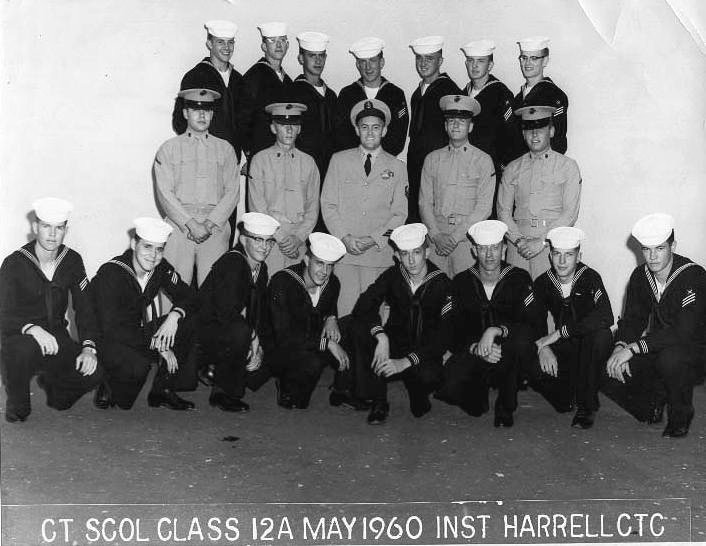 Imperial Beach (IB) Advanced Class 12A-60(R) May 1960 - Instructor CTC Harrell