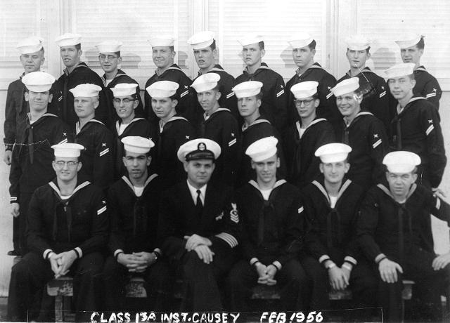 Imperial Beach CT School Basic Class 13A-56(R)  -  February 1956