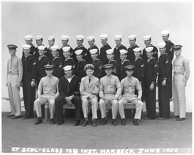 Imperial Beach CT School Advanced Class 16B-56(R)  -  June 1956