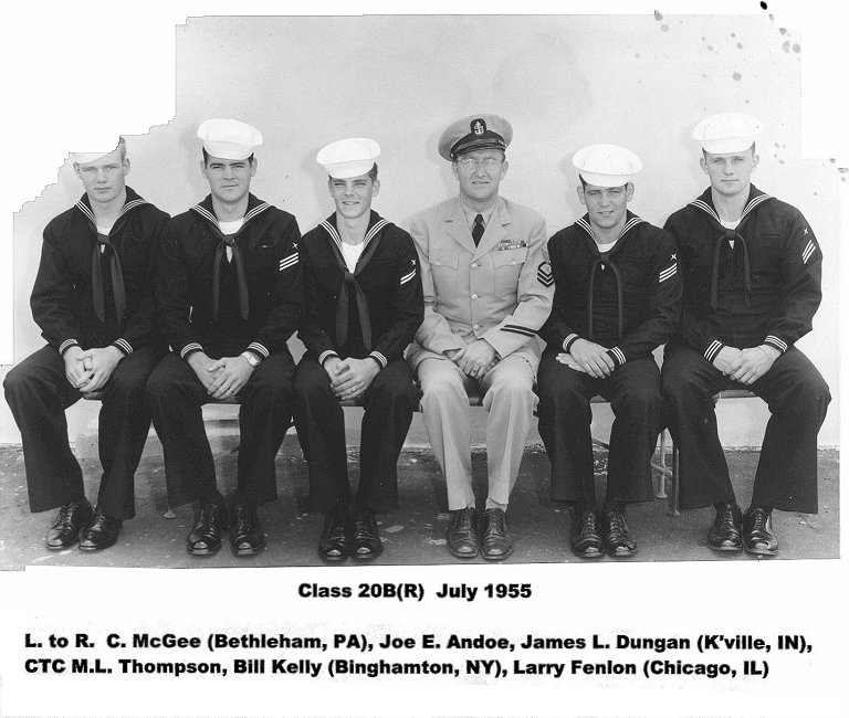 Imperial Beach CT School Class 20B-55(R) - July 1955