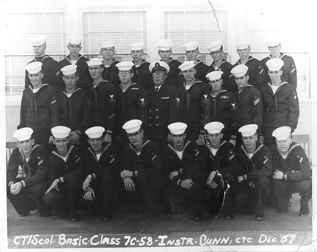 Imperial Beach CT School Basic Class 7C-58(R)  -  December 1957