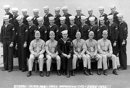 Imperial Beach (IB) Adv. Class 16A-56(R) Jun 1956 - Instructor: CT1 Hamilton