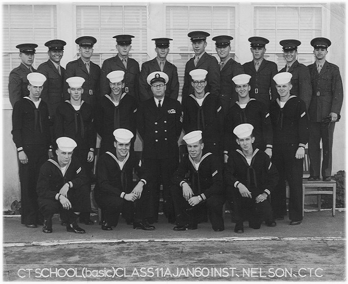 Imperial Beach (IB) Basic Class 11A-60(R) Jan 1960 - Instructor CTC Vernon Nelson