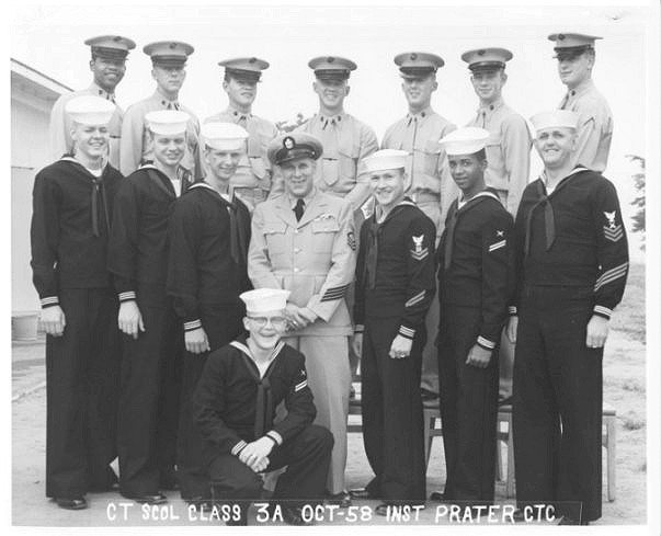 Imperial Beach CT School Basic Class 3A-59(R)  -  Oct 1958