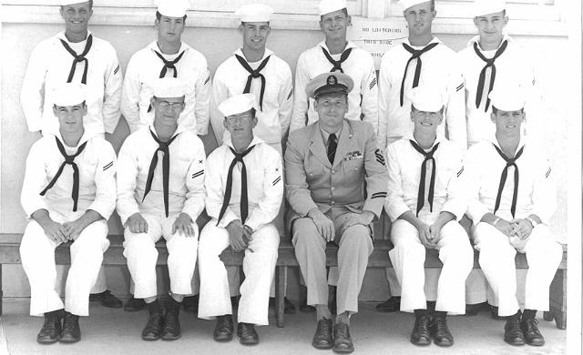 Imperial Beach (IB) Basic Class ?-55(R)  Jun 1955 - Instructor CTC Griffin