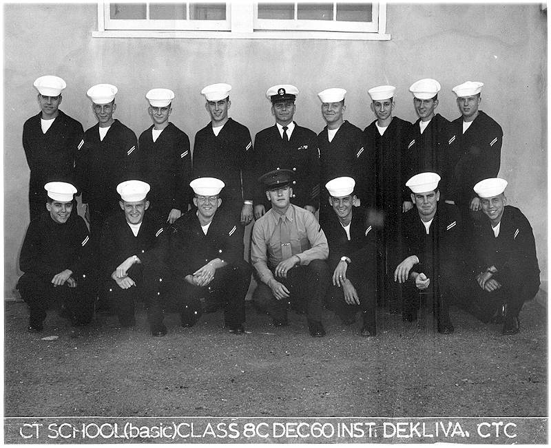 Imperial Beach (IB) Basic Class 8C-61(R) Dec 1960 - Instructor CTC Dekliva