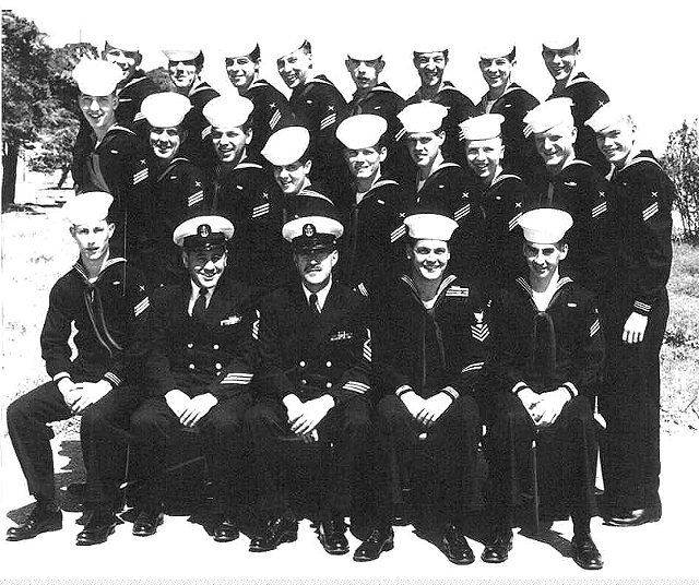 Imperial Beach CT School Advanced Class 14B-55(R)  -  April 1955