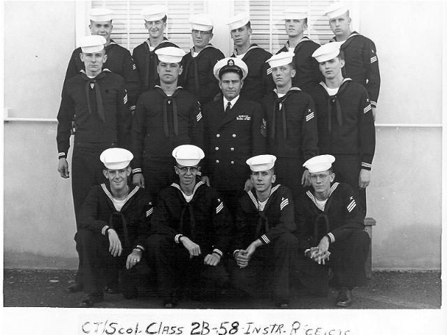 Imperial Beach (IB) Adv. Class 2B-58(R)  December 1957 - Instructor CTC Rice